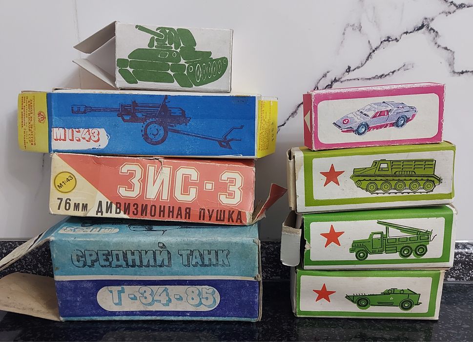 Машинки модели игрушки СССР танк