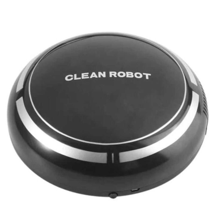 Мини прахосмукачка робот – Sweep Robot, Черна / Бял
