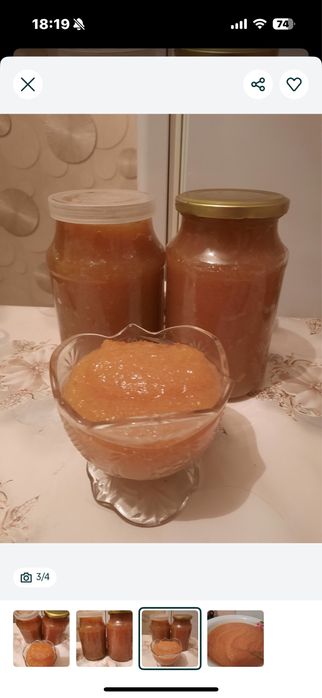 Продам варениа из вишня и яблока цена 2500
