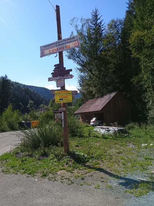 Vand teren pentru  cabana Garda de Sus