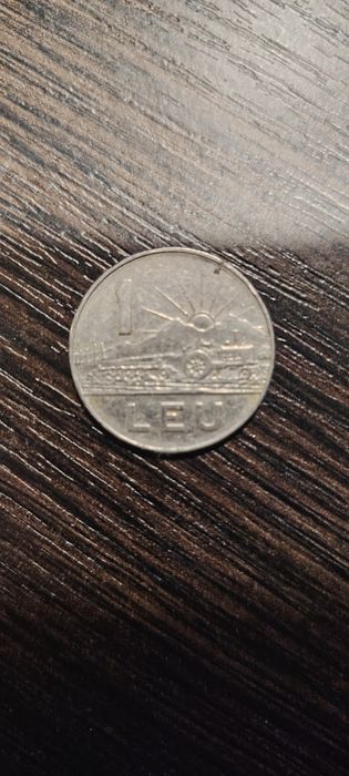 Moneda 1 leu  1966