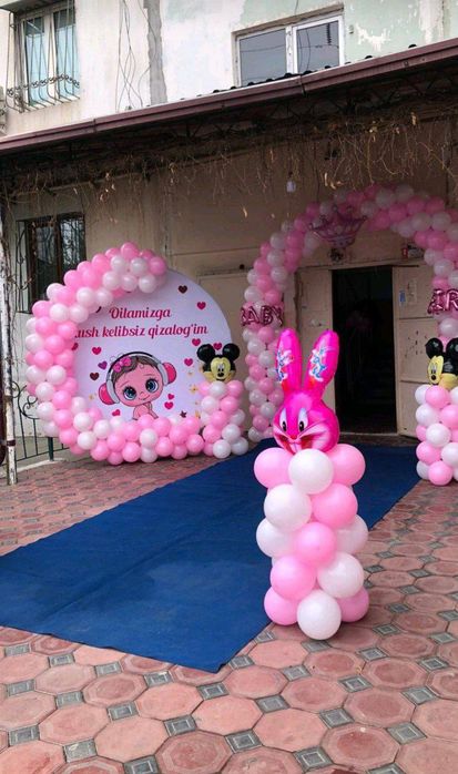 500.000 Sharli oformileniya afarmileniya / оформление шарами