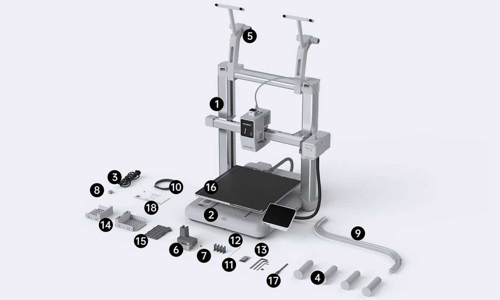 Imprimanta 3D Anycubic Kobra X - sigilat cu factura