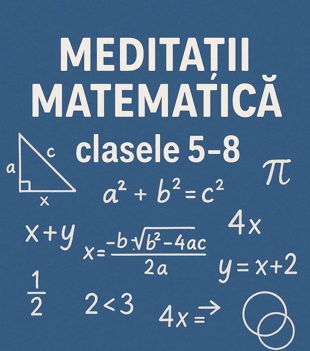 Meditații Matematică Online – Clasele 5-8 | Prima ședință de probă