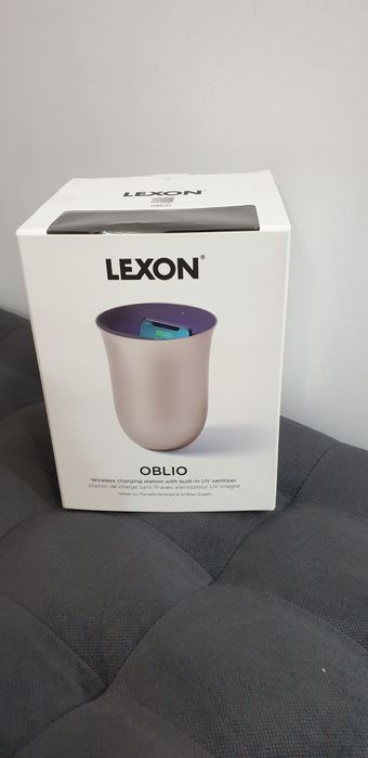 Statie incarcare wireless Lexon Oblio LH 59 GREY