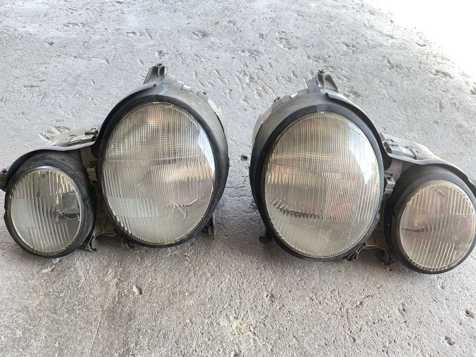 Фары на W210 рест