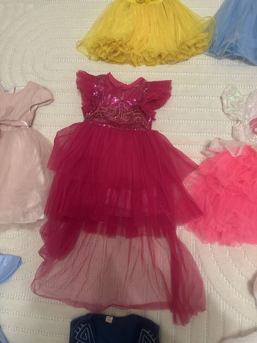 Детское платье костюм осень