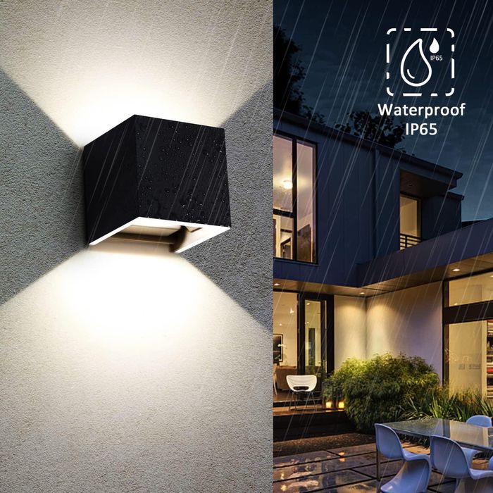 Стенни лед осветителни тела Ledmo.          Нови ! Цвят черно