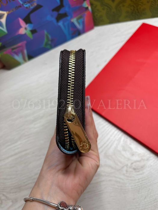 Portofel Louis Vuitton - Zippy turcoaz