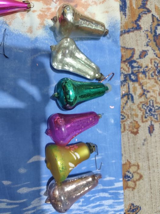 Ёлочные новогодние игрушки бу ссср