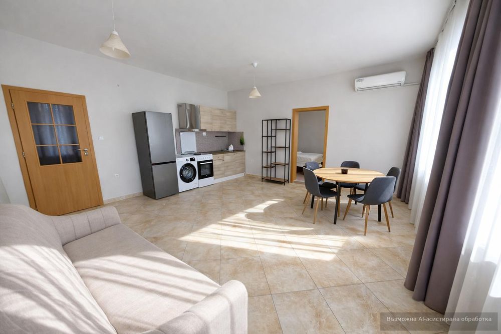 Двустаен апартамент под наем в жк. Тракия