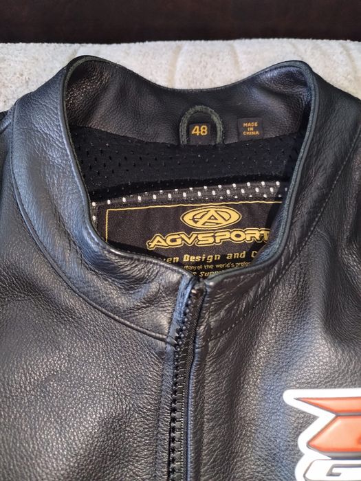 Geaca de piele Moto AGV Suzuki GSXR