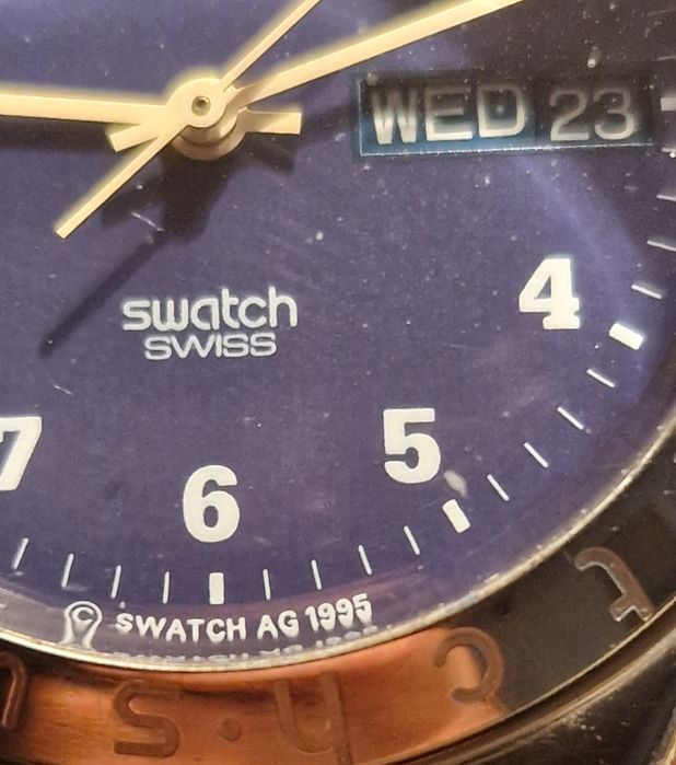 Swatch Irony Big Blue Road