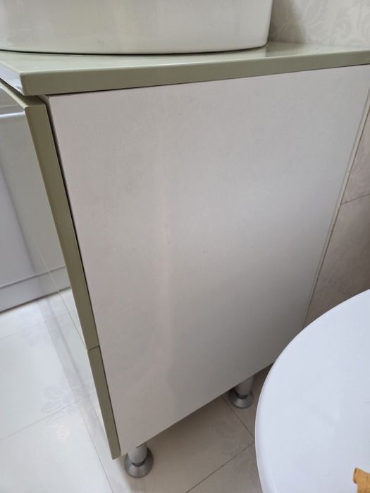 Set dulap baie cu chiuveta si baterie
