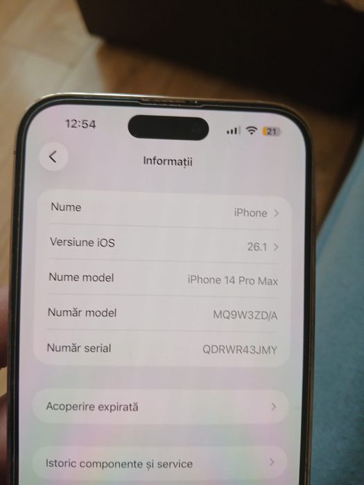 Vand iphone 14 pro max 256g