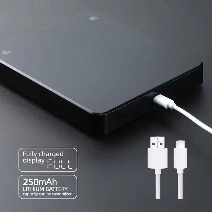 Цифрова везна за кафе с висока точност,  0,1 грама USB акумулаторна