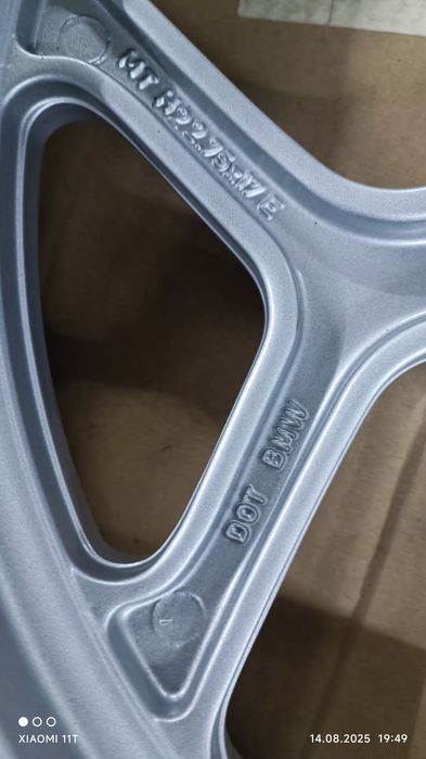 Продам литой диск на мотоцикл SIilber 3д, BMW