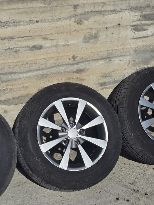 Алуминиеви джанти 15" 5x112 с летни гуми 195/65/15