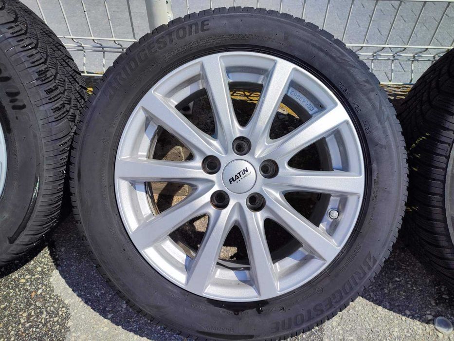 317 - 4бр. Алуминиеви джанти 16'' 5Х108 с гуми 205/55R16 Opel