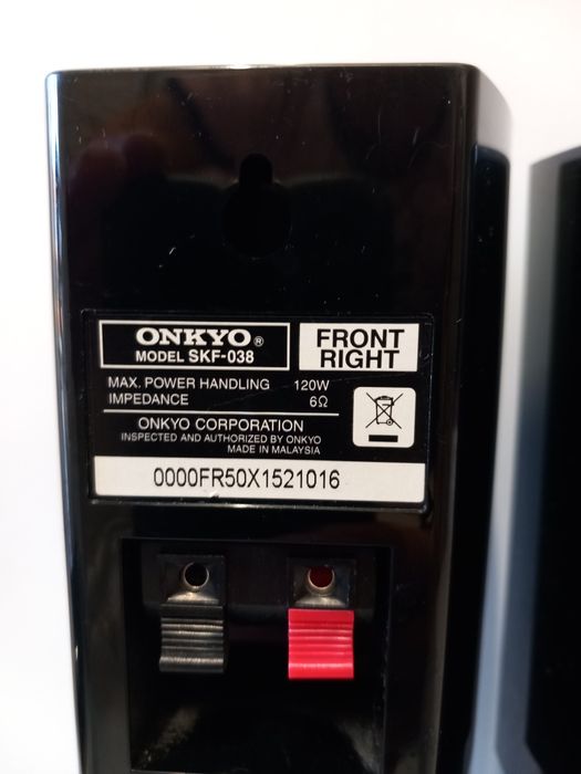 Колони-ONKYO 5 броя-усилвател-ONKYO TX-SR 608  и TX-NR 509