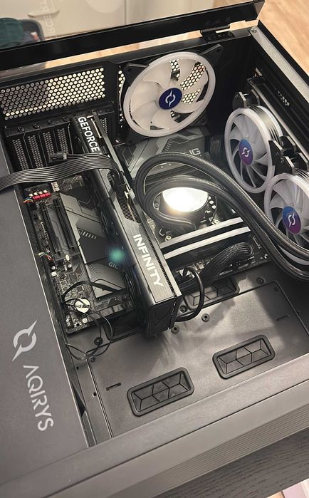 Cooler CPU AIO Aqirys Aquarius 240 (150 ron 3 zile) (intel 13,14,15)
