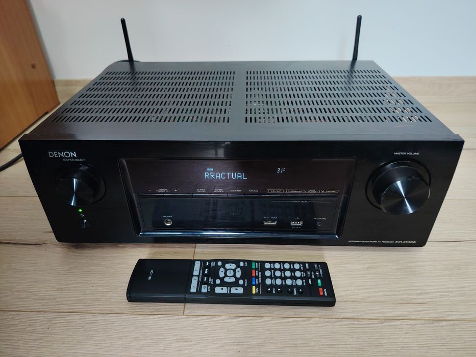 Amplificator Denon AVR-X1100W/7.2 Ch./4K/Wi-Fi & Bluetooth