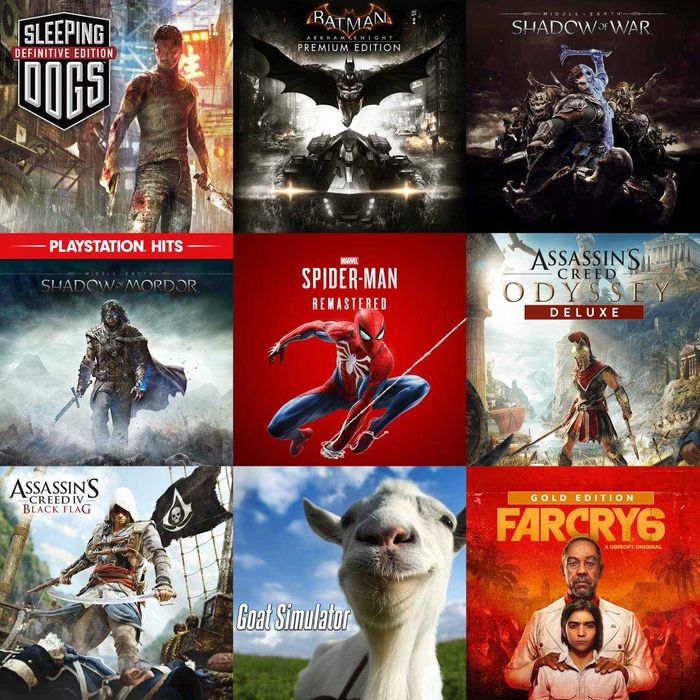 игры для PS5/PS4 для любых регионов по низкой цене