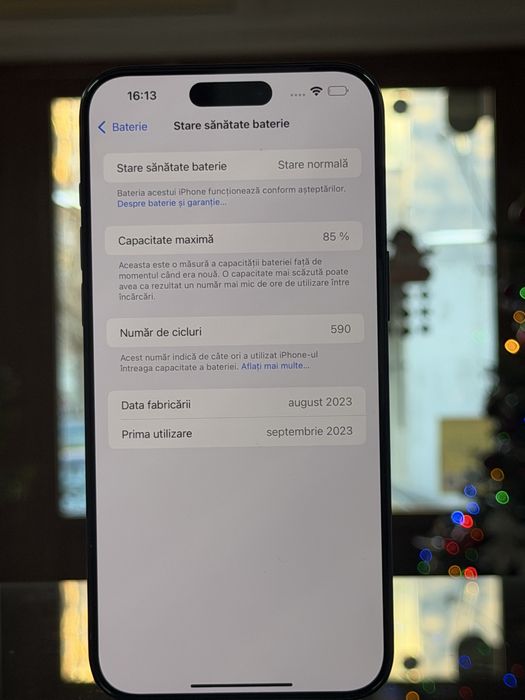 iPhone 15 Pro max Pret 3400 lei