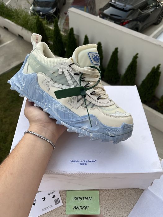 Off White Odsy Marble Blue 46