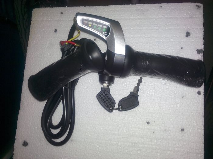 Електрически палец за газ масур и полумасур за електрическа триколка