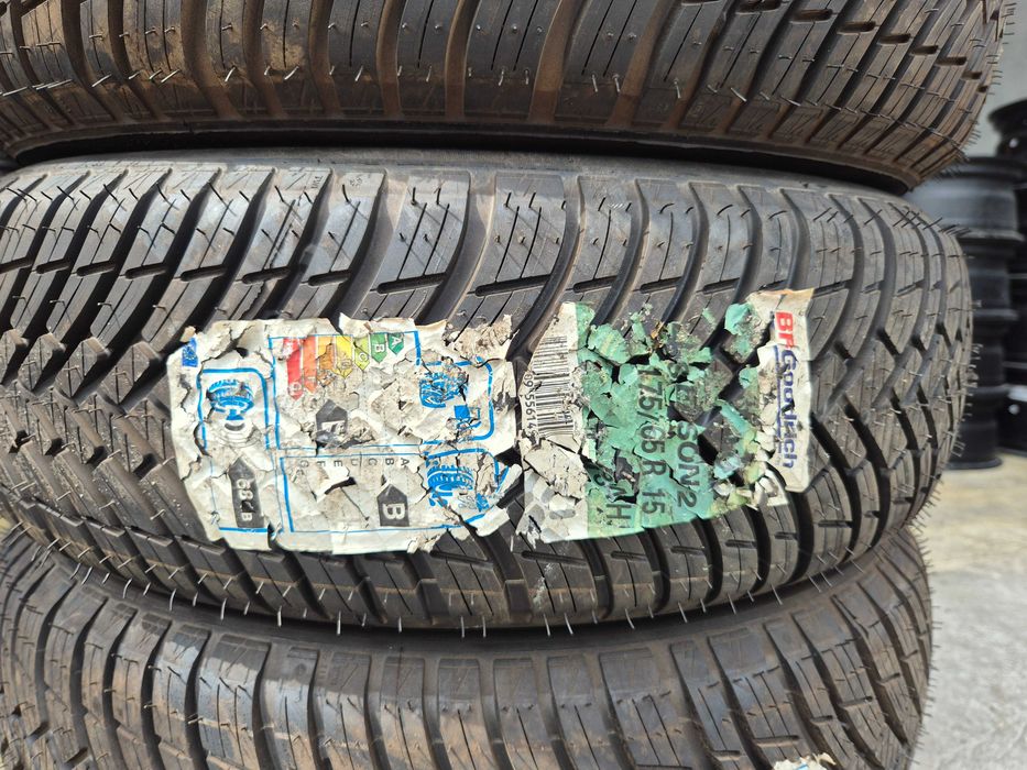 4 Anvelope M+S 4 Sezoane VARA IARNA - 175/65/15 84H - BFGoodrich - NOI - DOT 2019 !