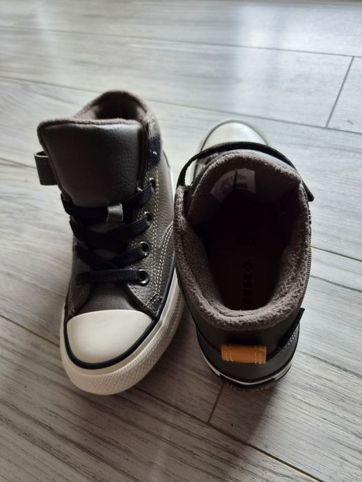 Ghetuta Converse  piele copii, noi, captusiti
