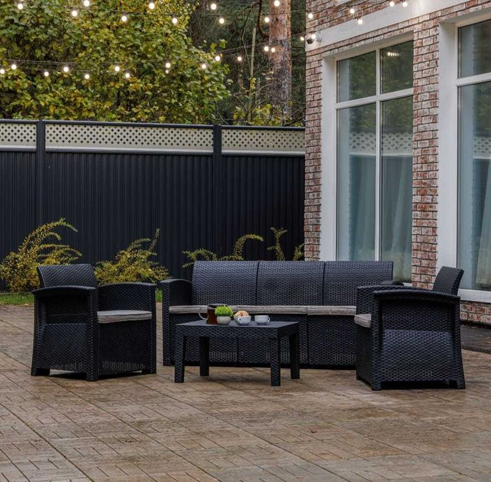 Мебель садовая  полиротанг