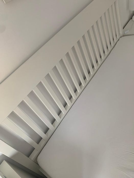 Vand pat ikea cu saltea jysk si comode ikea