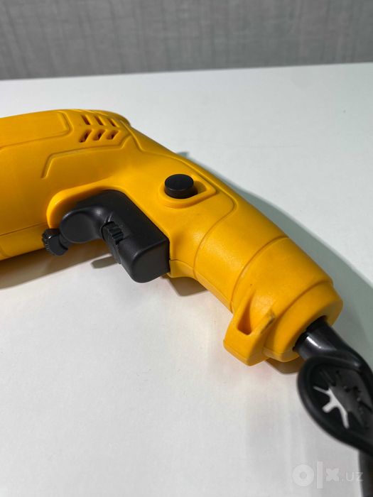 Дрель электрическая 400W Drel elektr drel 10 mm, sariq rang