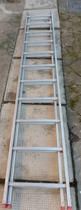 Dupla aluminum kerti létre