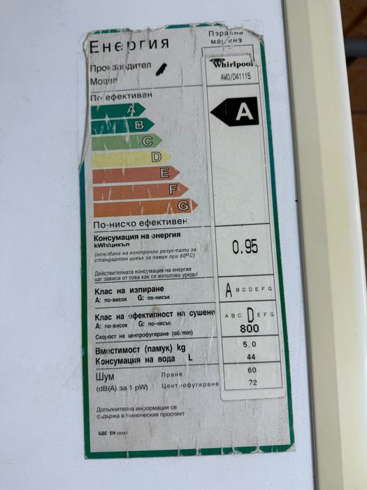 Продавам нова пералня.