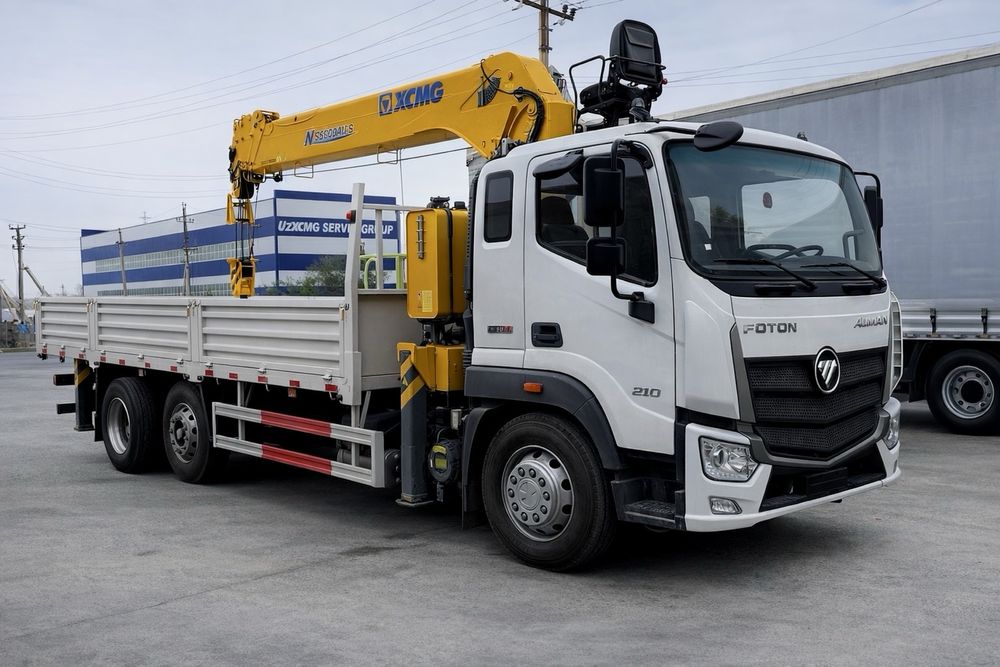 Манипулятор Foton 7 дан 12 тоннагача uslug xizmat arenda kelishamiz