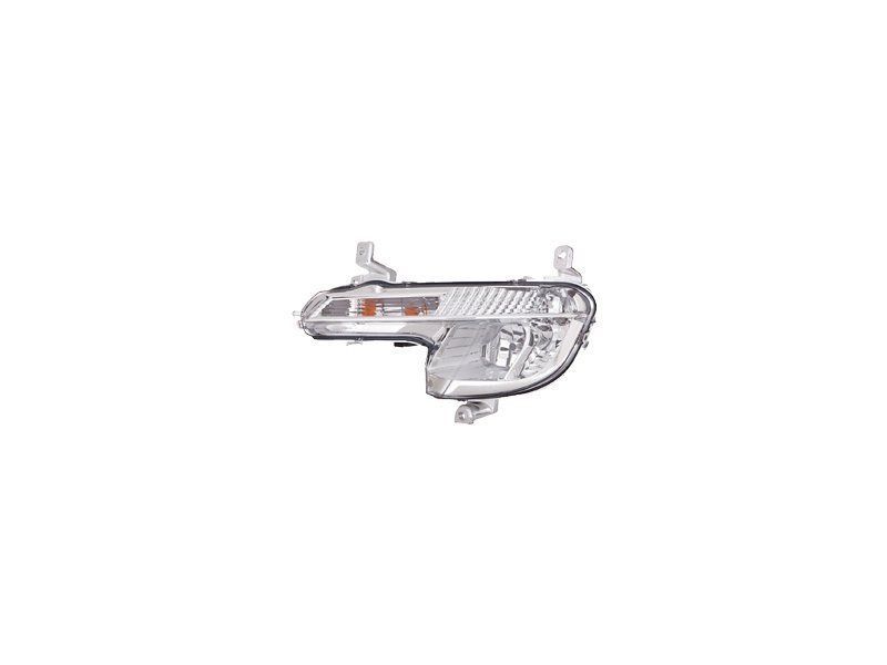 Proiector ceata Peugeot 508, 11.10-12.14 Stanga Tyc 6208W2; 9670476280, Tip Bec H8 Omologare Ece, Cu Lumini De Curbe Si Daytime Running Light