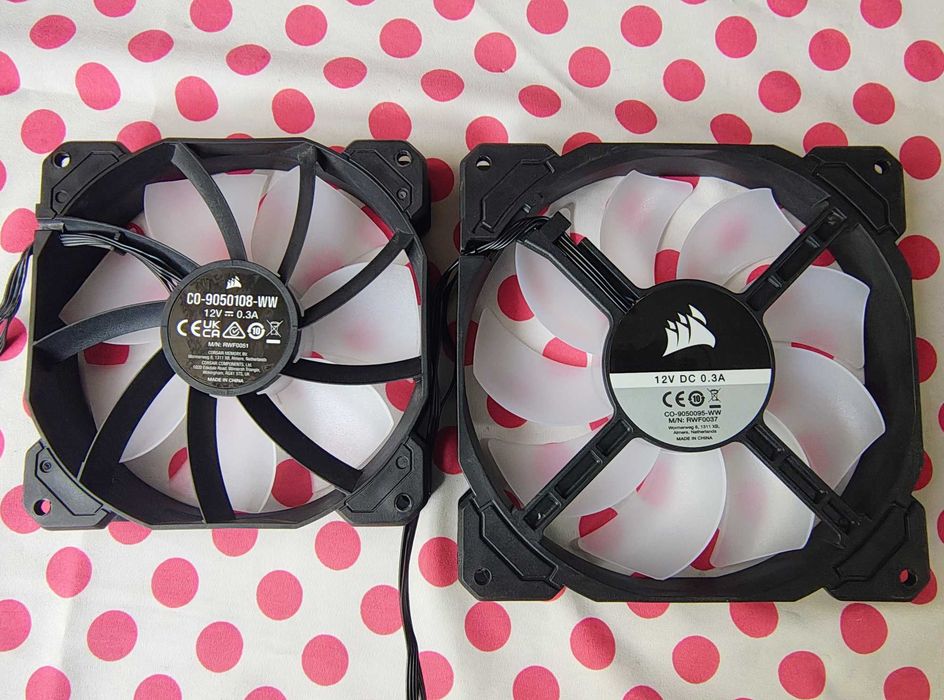 Cooler, ventilator Corsair iCUE SP120 RGB ELITE 120mm si 140mm.