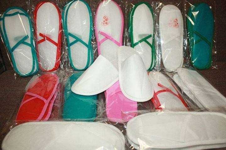 Тапочки одноразовые для гостиниц от производителя