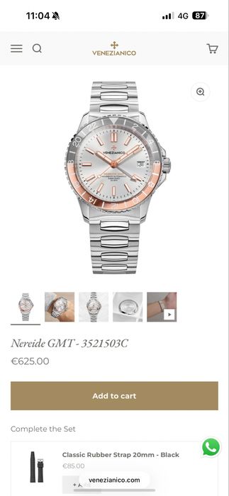 Venezianico Nereide GMT - 3521503C