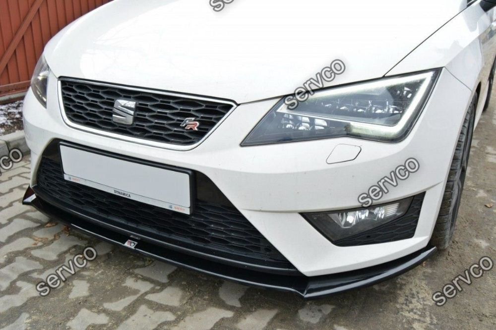 Prelungire fata Seat Leon 5F MK3 Cupra Fr 2012-2016 v1 Maxton Design