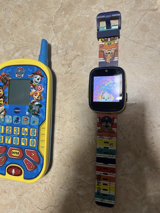 Детски часовник и телефон Paw Patrol