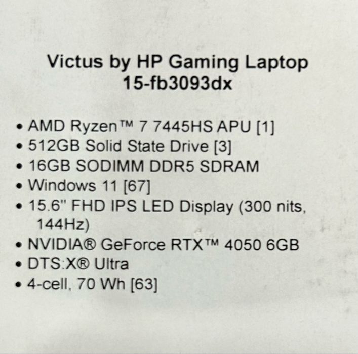 Новый ноутбук RTX 4050