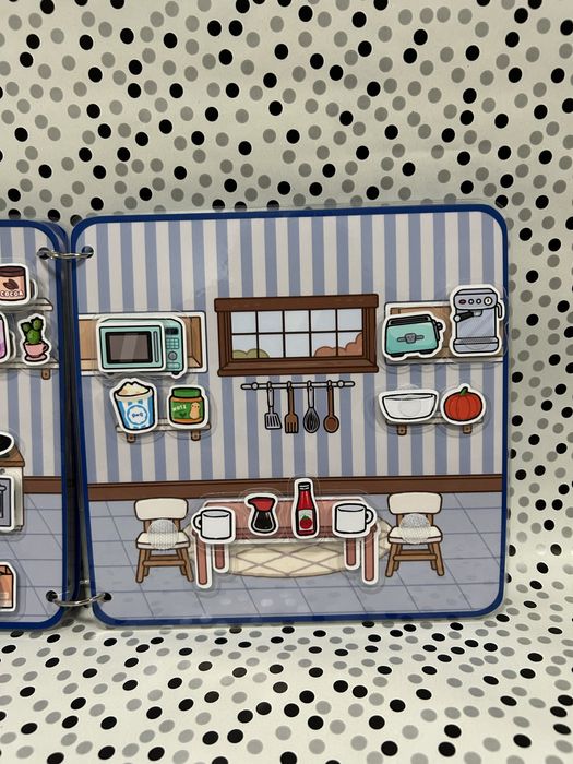 Албум с велкро лепенки Тока Бока Къщата на моите мечти