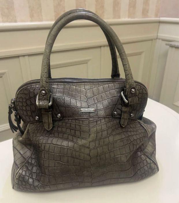 Сумка MaxMara, кожа