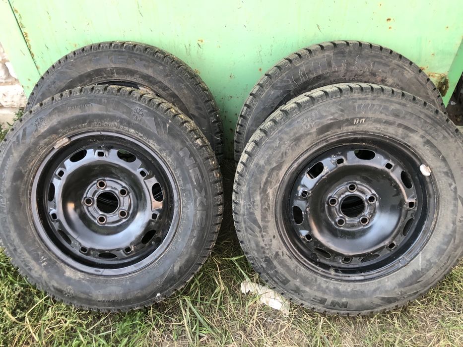 Комплект шипованных колес р14