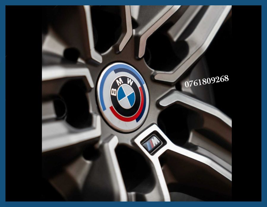 Set 4 capace 68mm model aniversar jante aliaj BMW seria 1 2 3 4 5 6 7 X1 X3 X5 X6