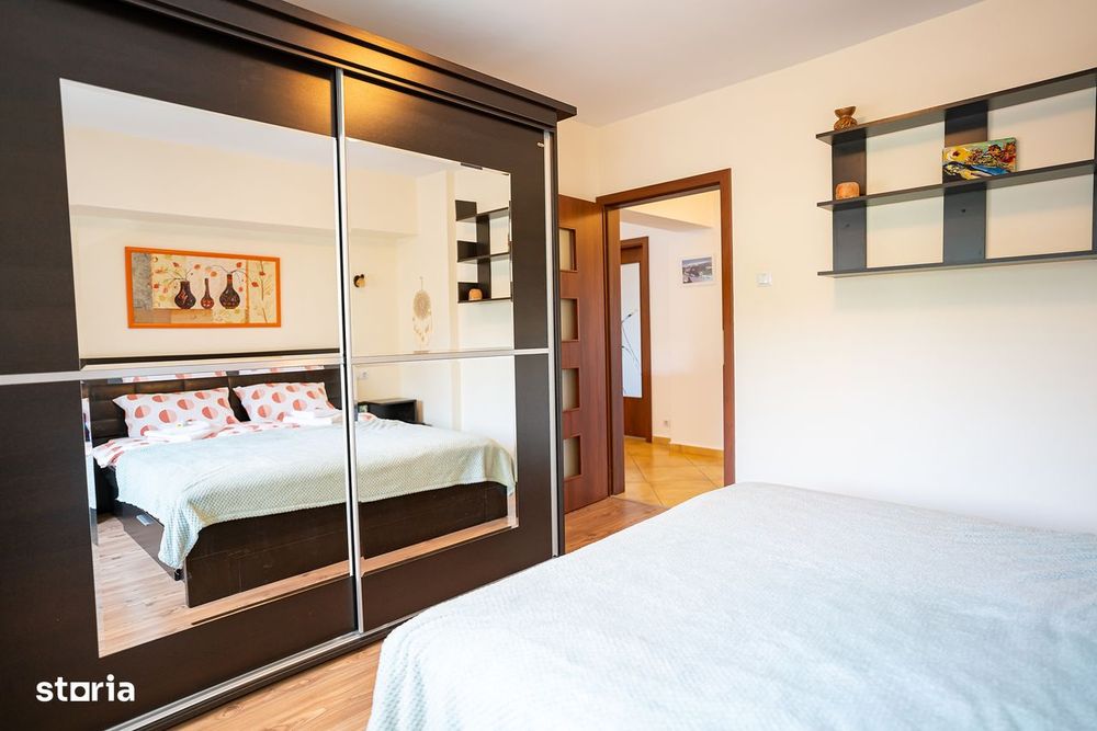 Închiriere apartament 3 camere spațios, priveliște superbă spre pădure